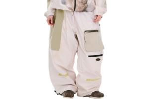 【BSRABBIT】2526 3D Zipper Pocket Suoer Wide Ventilation パンツ【1502 Art】