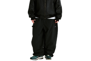 【BSRABBIT】2425 Refined Super Wide Ventilation パンツ【Black】