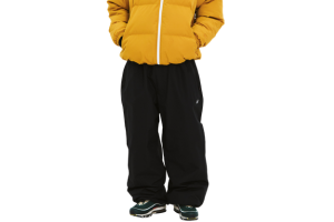 【BSRABBIT】2425 Classic Wide Track パンツ【Black】