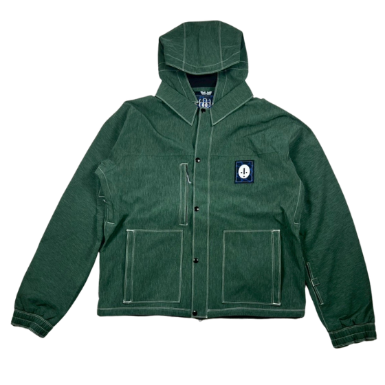 【686】2425 Dojo Shell Jk【FOREST GREEN DENIM】