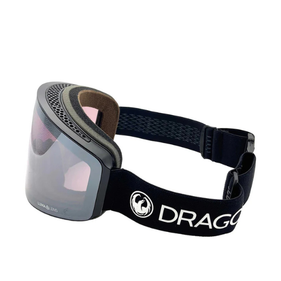【DRAGON】PXV【ストラップ:PREMIUM BLACK/レンズカラー:J.SILVER ION】
