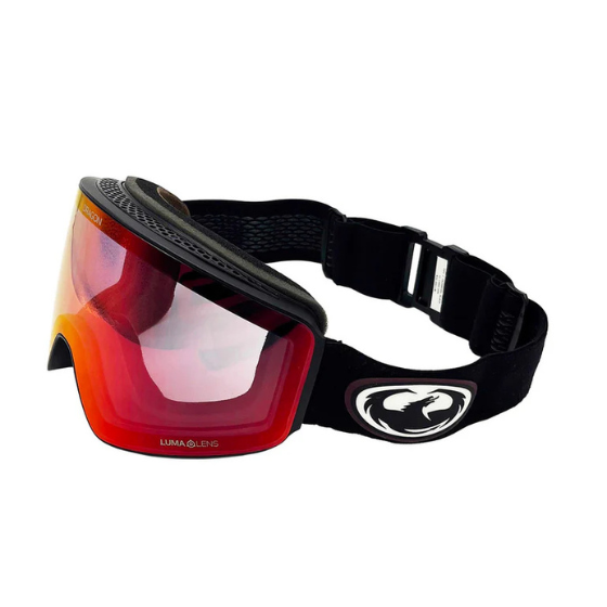 【DRAGON】PXV【ストラップ:OLDSKOOL BLACK/レンズカラー:J.RED ION】