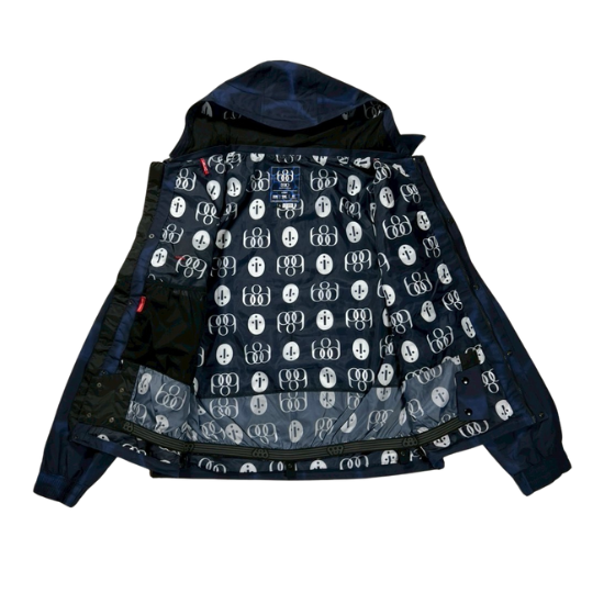 【686】2425 Dojo Shell Jk【BLUE AIRBRUSH】