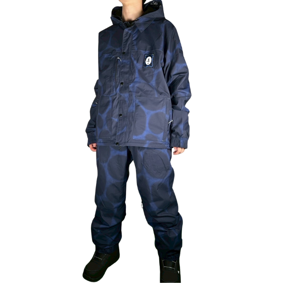 【686】2425 Dojo Shell Jk【BLUE AIRBRUSH】