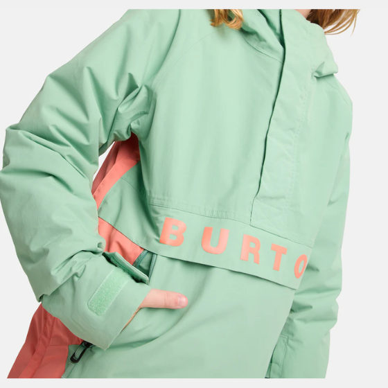 【BURTON】2526 キッズ フロスナー 2レイヤー アノラックジャケット【Green】