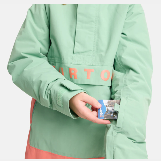 【BURTON】2526 キッズ フロスナー 2レイヤー アノラックジャケット【Green】