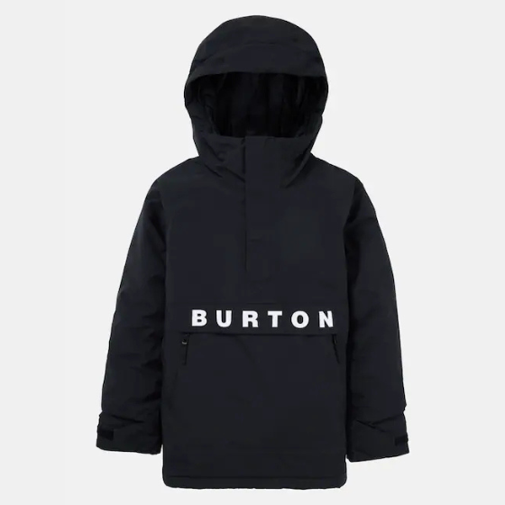 【BURTON】2526 キッズ フロスナー 2レイヤー アノラックジャケット【True Black】