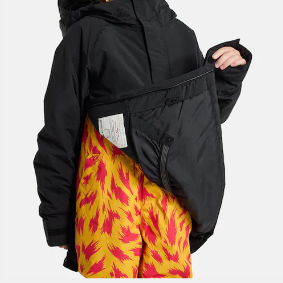 【BURTON】2526 キッズ フロスナー 2レイヤー アノラックジャケット【True Black】