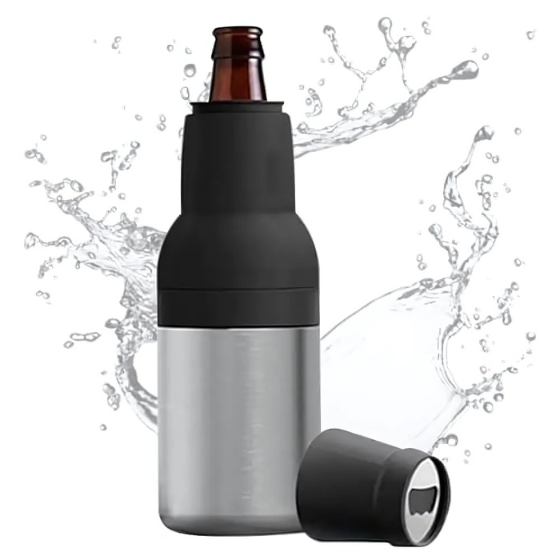 【5050WORKSHOP】2Way Bottle Cooler(color:SILVER)