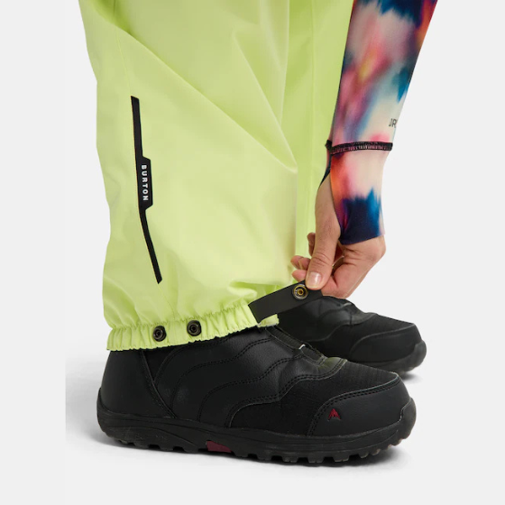 【BURTON】2526 ウィメンズ リザーブ 2レイヤー リラックス パンツ【Yellow Green】