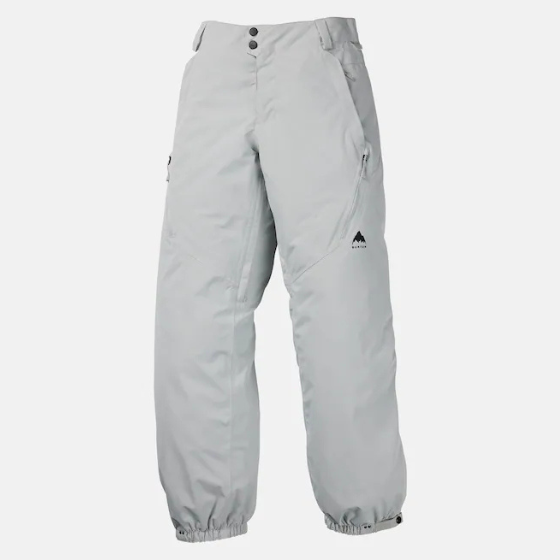 【BURTON】2526 ウィメンズ リザーブ 2レイヤー リラックス パンツ【Gray Cloud】