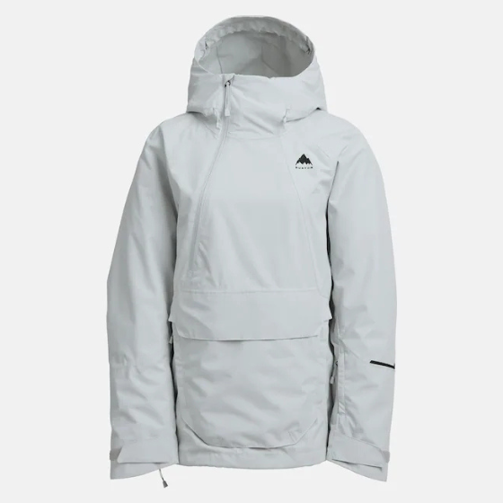 【BURTON】2526 ウィメンズ リザーブ 2レイヤー アノラックジャケット【Gray Cloud】