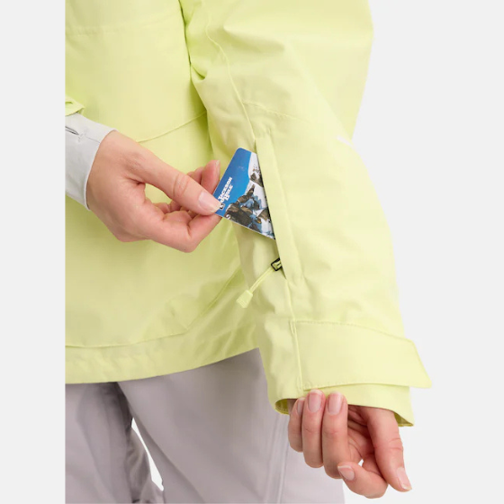 【BURTON】2526 ウィメンズ リザーブ 2レイヤー アノラックジャケット【Yellow Green】
