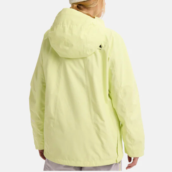 【BURTON】2526 ウィメンズ リザーブ 2レイヤー アノラックジャケット【Yellow Green】