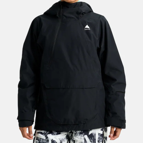 【BURTON】2526 ウィメンズ リザーブ 2レイヤー アノラックジャケット【True Black】
