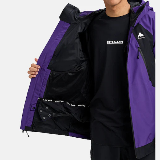 【BURTON】2526 リザーブ GORE-TEX 2レイヤー ジャケット【Violet/Black】