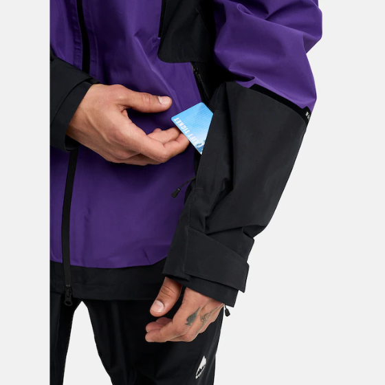 【BURTON】2526 リザーブ GORE-TEX 2レイヤー ジャケット【Violet/Black】