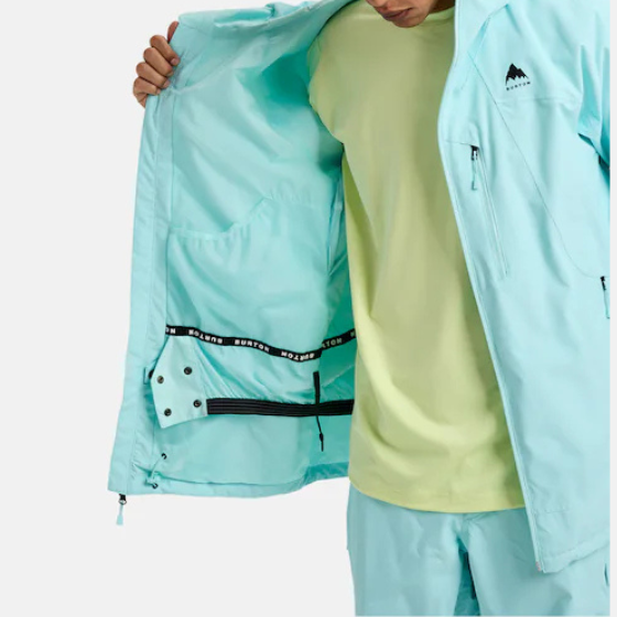 【BURTON】2526 リザーブ 2レイヤー ジャケット【Light Teal】
