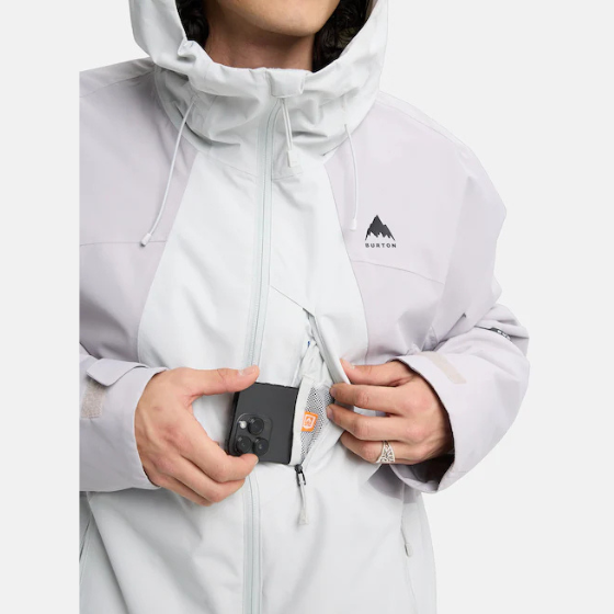 【BURTON】2526 リザーブ 2レイヤー ジャケット【Gray/Lavender】