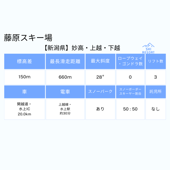 315 水上高原奥利根温泉 藤原スキー場 1日券 【小学生】