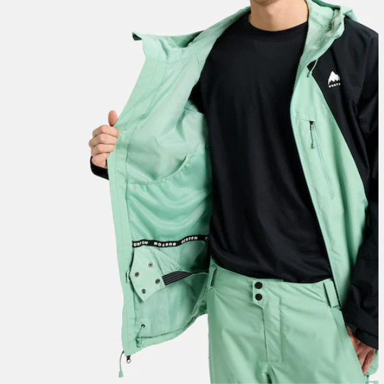 【BURTON】2526 リザーブ 2レイヤー ジャケット【Sage/Black】