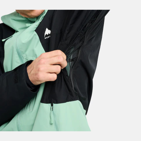 【BURTON】2526 リザーブ 2レイヤー ジャケット【Sage/Black】