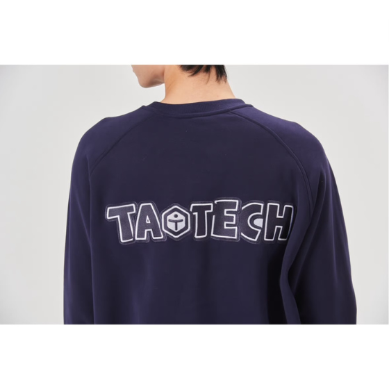 【TaoTech】Special Round Neck Sweatshirt ドロストトレーナー【ネイビー】