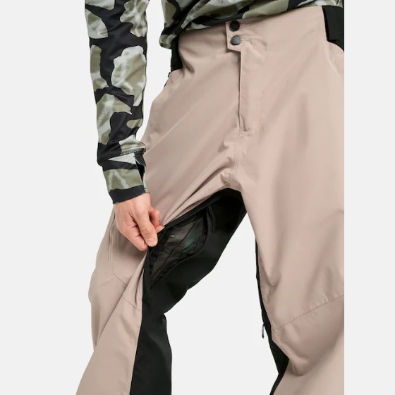 【BURTON】2526 リザーブ 2レイヤー リラックス パンツ【Summit Taupe/Black】