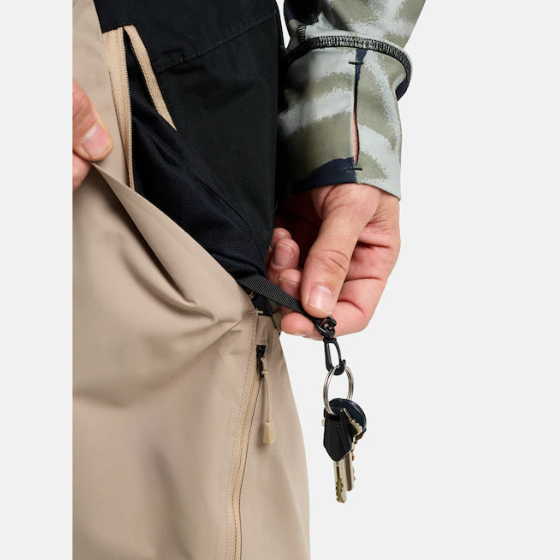 【BURTON】2526 リザーブ 2レイヤー リラックス パンツ【Summit Taupe/Black】