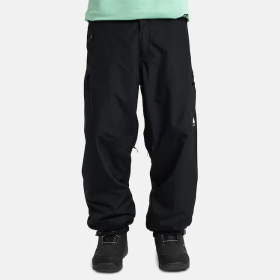 【BURTON】2526 リザーブ 2レイヤー リラックス パンツ【True Black】