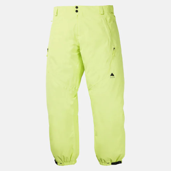 【BURTON】2526 リザーブ 2レイヤー リラックス パンツ【Yellow Green】