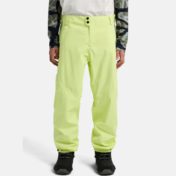 【BURTON】2526 リザーブ 2レイヤー リラックス パンツ【Yellow Green】