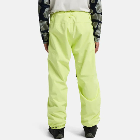 【BURTON】2526 リザーブ 2レイヤー リラックス パンツ【Yellow Green】