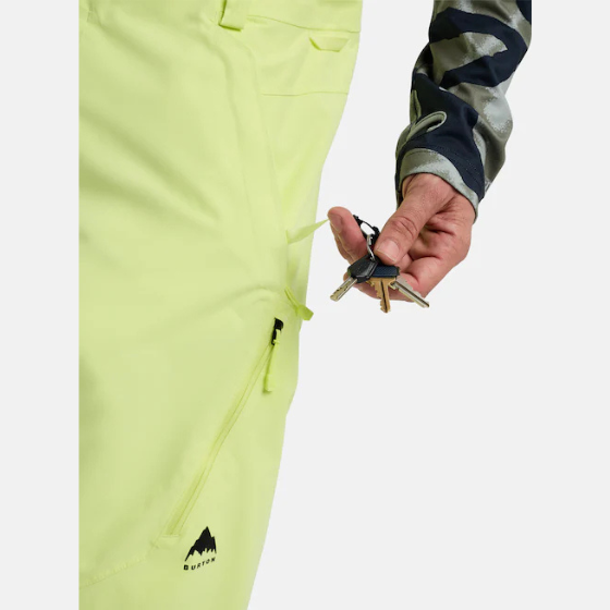 【BURTON】2526 リザーブ 2レイヤー リラックス パンツ【Yellow Green】