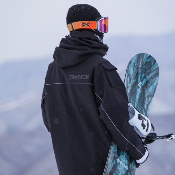 【TaoTech】2L Jumper Snowboard Suit アノラック  スノージャケット【ブラック】