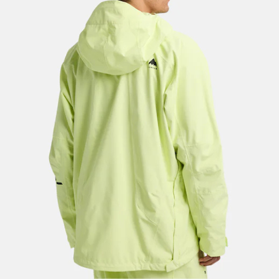 【BURTON】2526 リザーブ 2レイヤー リラックス アノラックジャケット【Yellow Green】