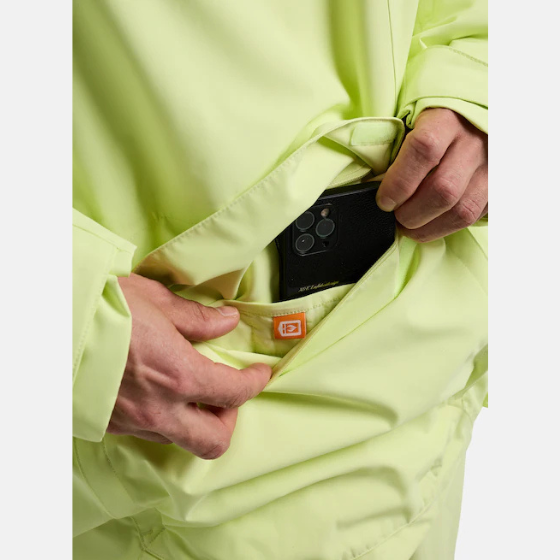【BURTON】2526 リザーブ 2レイヤー リラックス アノラックジャケット【Yellow Green】