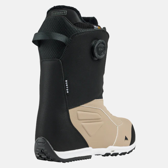 【BURTON】ルーラー BOA ワイドスノーボードブーツ【Black/Summit Taupe】
