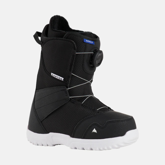 キッズ Burton スモールズ BOA® スノーボードブーツ　22cm BURTON】 キッズ スモールズ BOA スノーボードブーツ【Black