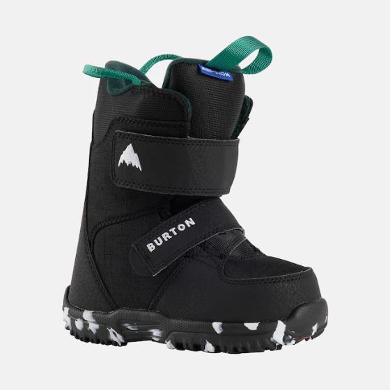 【BURTON】 キッズ ミニグロム  スノーボードブーツ【Black】