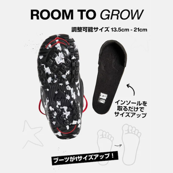 BURTON】 キッズ グロム BOA スノーボードブーツ【Black】 | キッズ