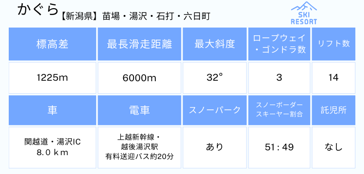 Mt.Naeba(苗場・かぐら共通)1日券【引換券✕2回券】✕2枚リフト券