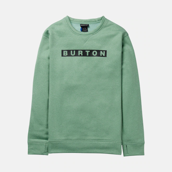 【BURTON】オーク クールネック  プルオーバー【Soft Sage】