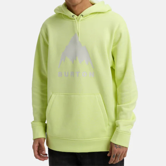 【BURTON】オーク プルオーバーフーディー【Yellow Green】