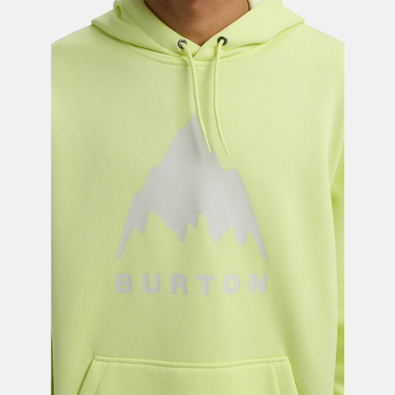 【BURTON】オーク プルオーバーフーディー【Yellow Green】