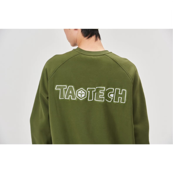 【TaoTech】Special Round Neck Sweatshirt ドロストトレーナー