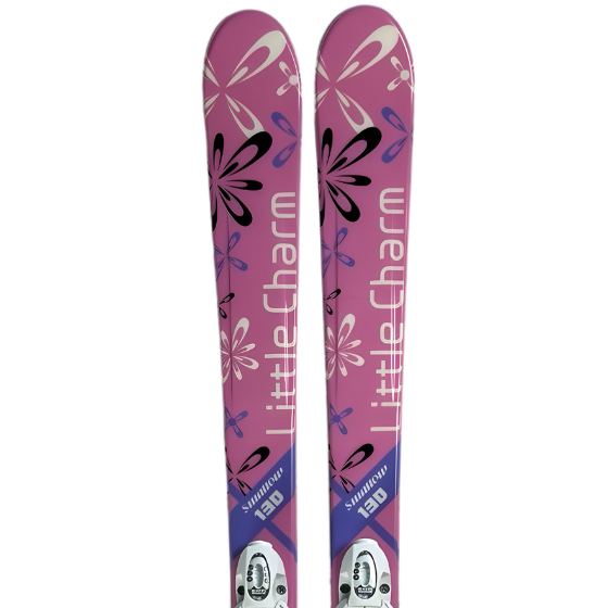 スワロー LITTLE CHARM Jr. PINK　ビンディング付2点セット