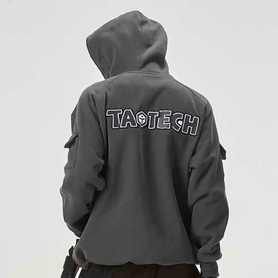【TaoTech】Special Half-Zip Hoodie ドロストフーディ―