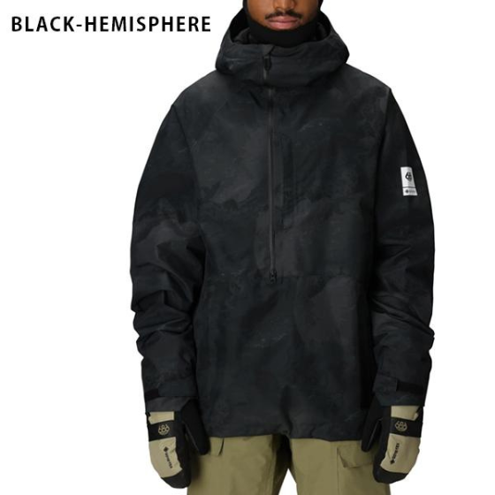 【686】2526 GORE-TEX FRAGMENT SHELL ANORAK ジャケット【BLACK HEMISPHERE】