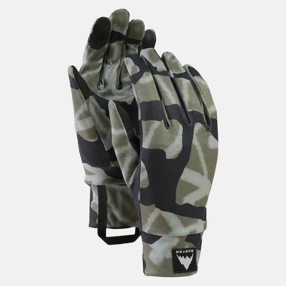 【BURTON】タッチスクリーン グローブライナー【Graffiti Camo】